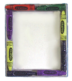 Dollhouse Miniature Crayon Picture Frame Dollhouse Miniature Crayon Picture Frame